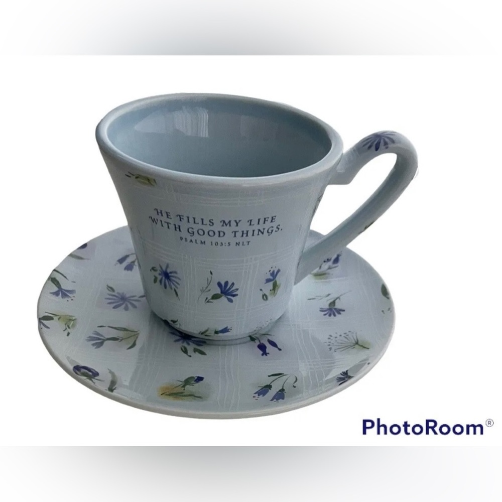 Dayspring cup and saucer